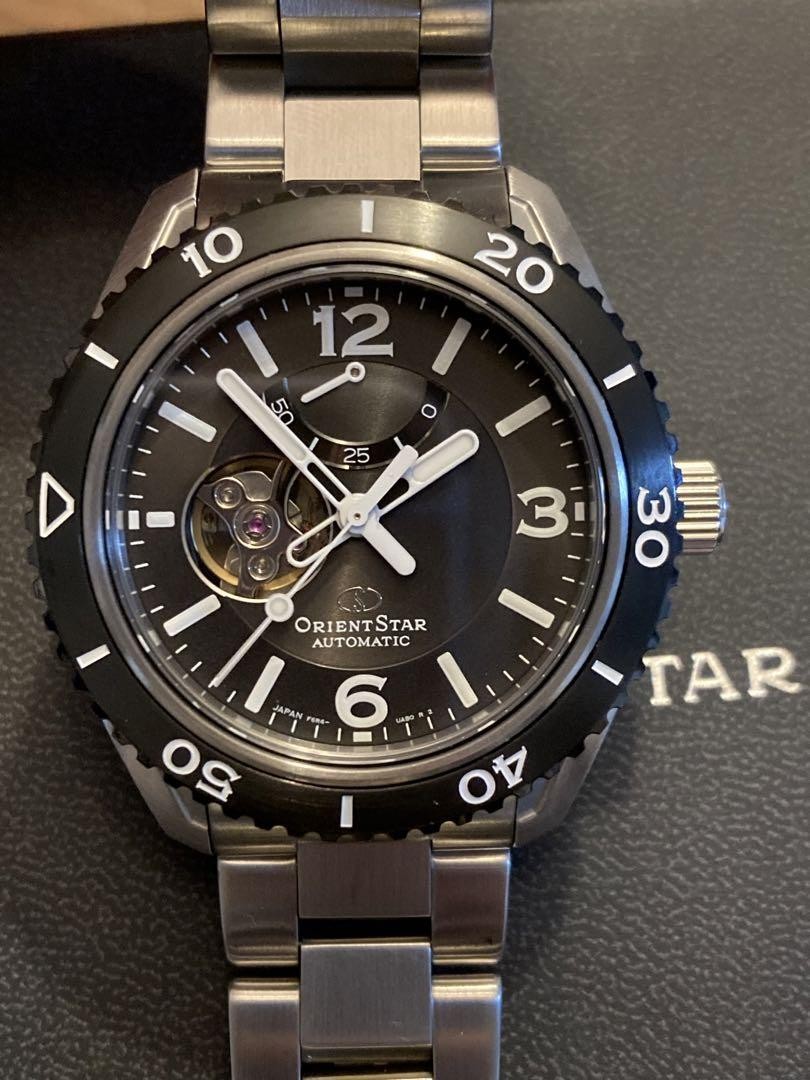 Orient Star Diver Automatic Watch Open Heart 20.5… - image 1