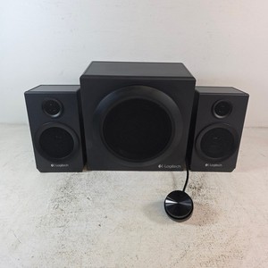 Logitech Z313 Gaming PC Laptop Computer Surround Sound Lautsprechersystem funktioniert