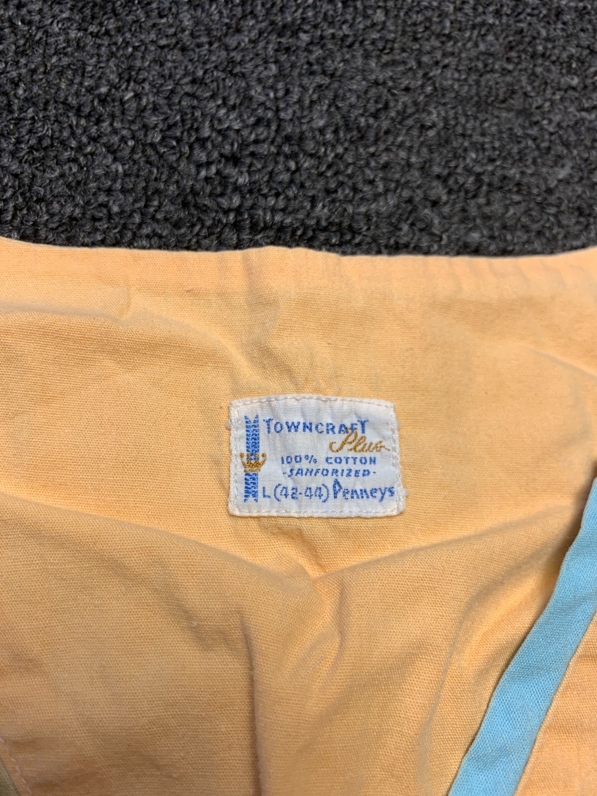 Vintage Penneys Night Shirt Mens Large Towncraft … - image 3