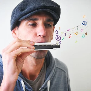 Diatonic Harmonica in C, 10 Holes