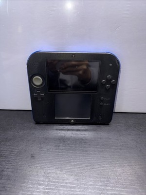  Cosmetically Flawed Nintendo 2DS Handheld Game Console FTR-001 Blue
