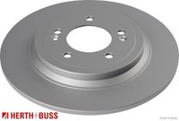 2X Bremsscheibe Herth+Buss Jakoparts J3310541 2 Bremsscheiben Hinterachse