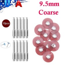 Dental Sof-Lex Composite Finishing Polishing Discs 9.5mm Coarse /10PCS Mandrel