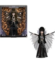 Monster High Doll Elvira Mistress of The Dark Collectible in Black Faux Leather