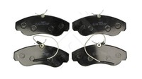 Vorderachse Hart 215 926 Bremsbelagsatz, Scheibenbremse FüR CitroËN,Fiat,Peugeot