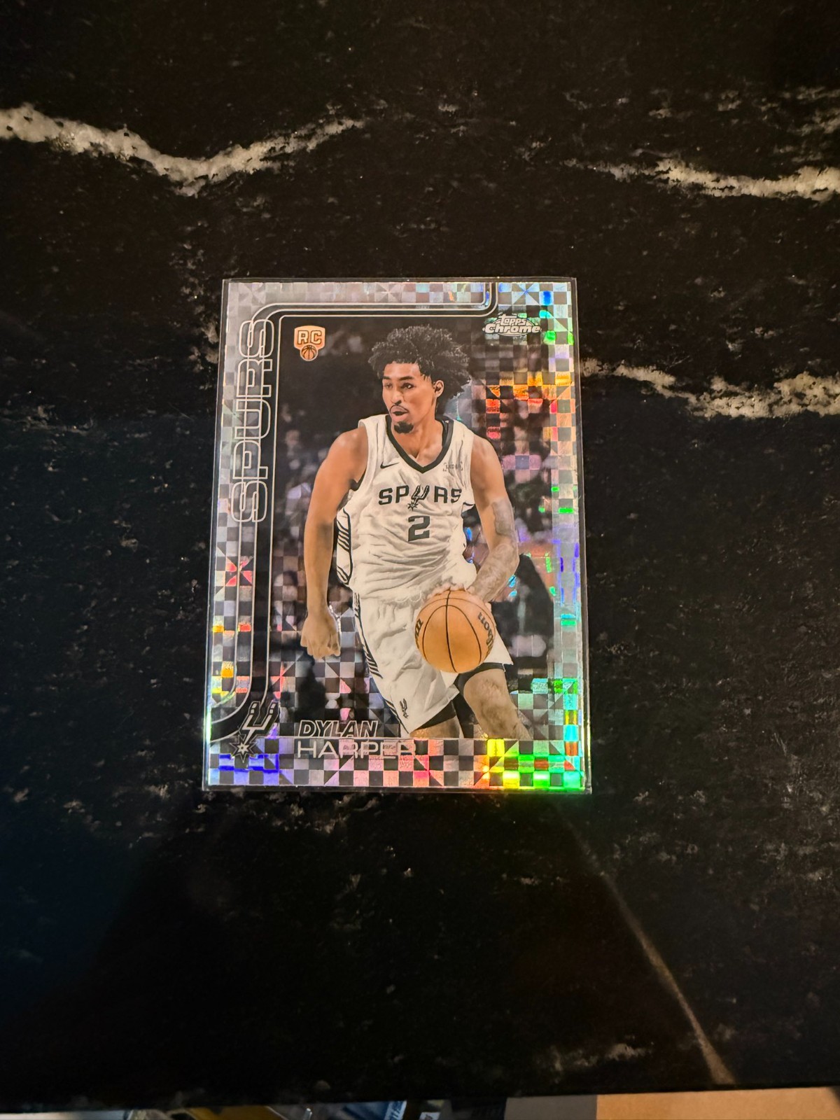 Dylan Harper 2025-26 Topps Chrome X-Fractors #252 RC