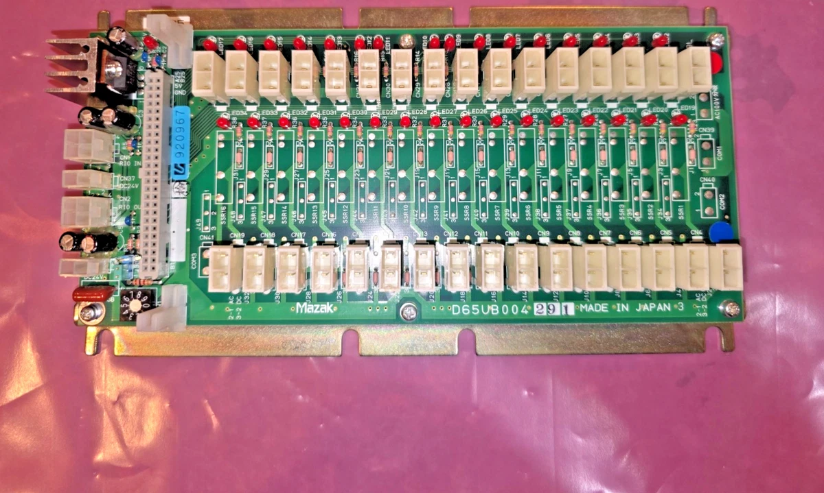 マザーボード YAMAZAKI MAZAK MPS-510 I-829037A PLC MAZAK MPS-510 I