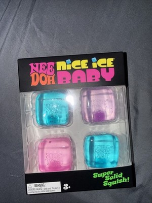 NeeDoh NICE ICE BABY (1x RANDOM) Cube Squish! - SEALED / BRAND NEW / AUTHENTIC 