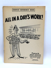 Vintage 1950 Chrysler Service Reference Book All In A Days Work Vol.3 No.10