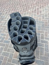 Motocaddy Protekta Golf Cart Bag 14-Way Divider 14 Clubs Black/Grey
