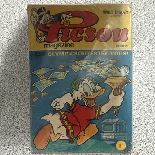 Walt Disney Picsou Magazine French Monthly Vintage Comics Disney