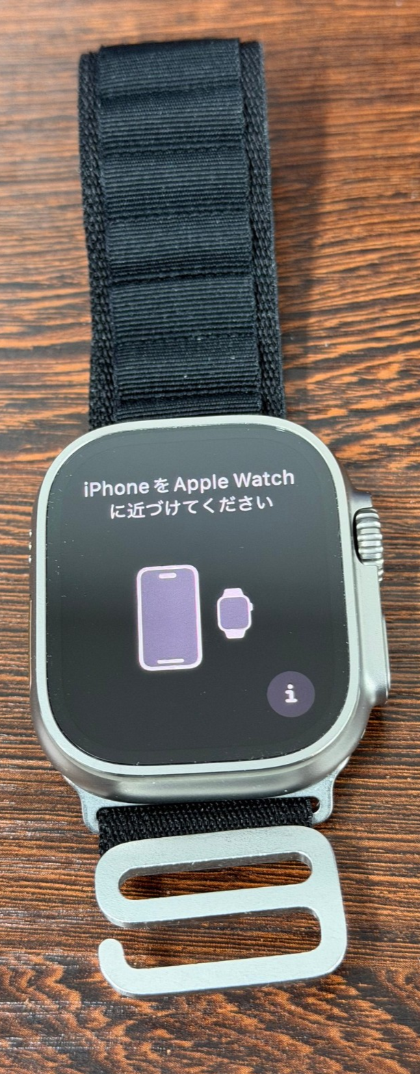 Apple Watch Ultra 49mm Titanium Case - Black Alpine Loop - Mint Cond - 89% Batt