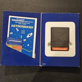 Lot Of 5 Intellivision Games Astro, Triple Action, Space Armada, Star Strike Etc