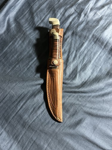 Case Double Sheath Knife Set Antique