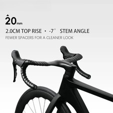 Carbon Fiber Aero Road Bike Integrated Handlebar Full Internal Cable Routing