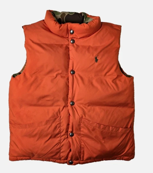Polo Ralph Lauren мальчиков двусторонний вниз заполнить Elmwood жилет - размер 6 - розничной $115 - Изображение 2 из 4