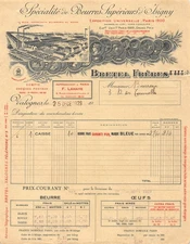 1920 SUPERIOR BUTTER D ISIGNY BRETEL FRERES A VALOGNES