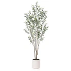 DR.Planzen BPGLS2.1m-1 7 Ft Artificial Muti-Trunk Olive Tree in Natural White