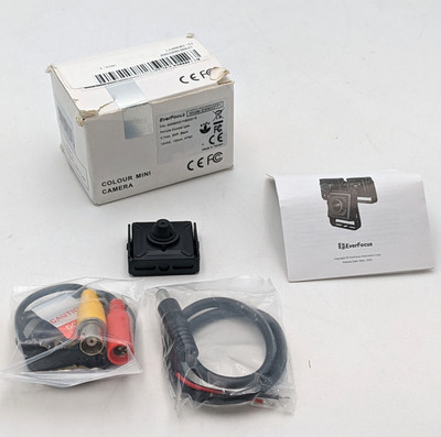 EverFocus EM900FP1 Conical Camera 3.7mm 2MP Black - (2M0900D1NB0001R)