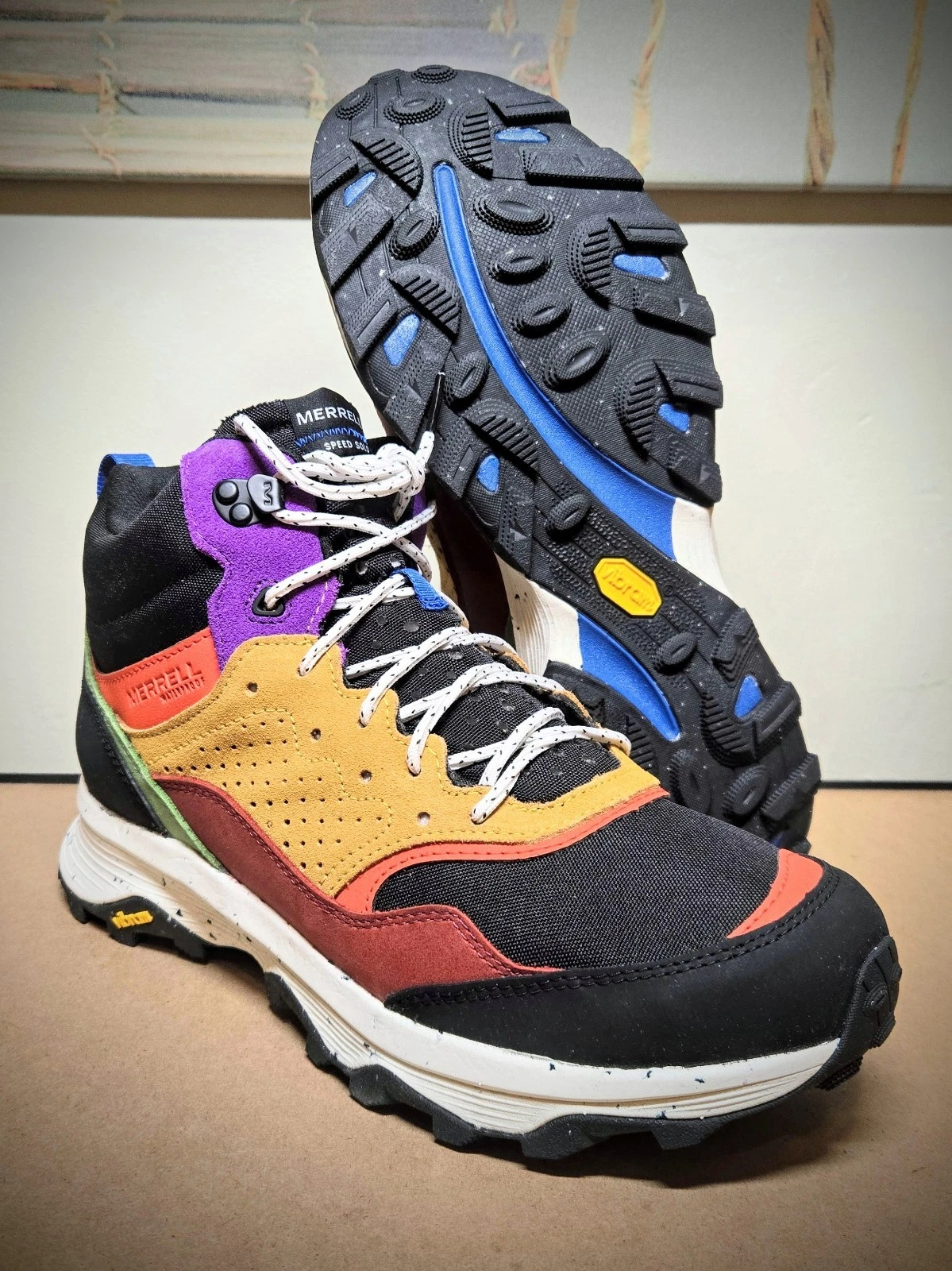 🆕 Merrell Men's 11 - Speed Solo Mid Waterproof Trail Hiking Boots - Black/Multi
Opens in a new wind