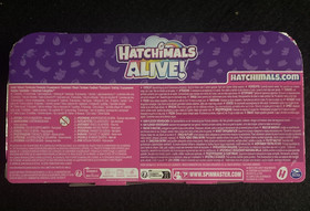 New Hatchimals Alive! Toy Carton Rainbow Splash w/5 Eggs! 10 Accessories!