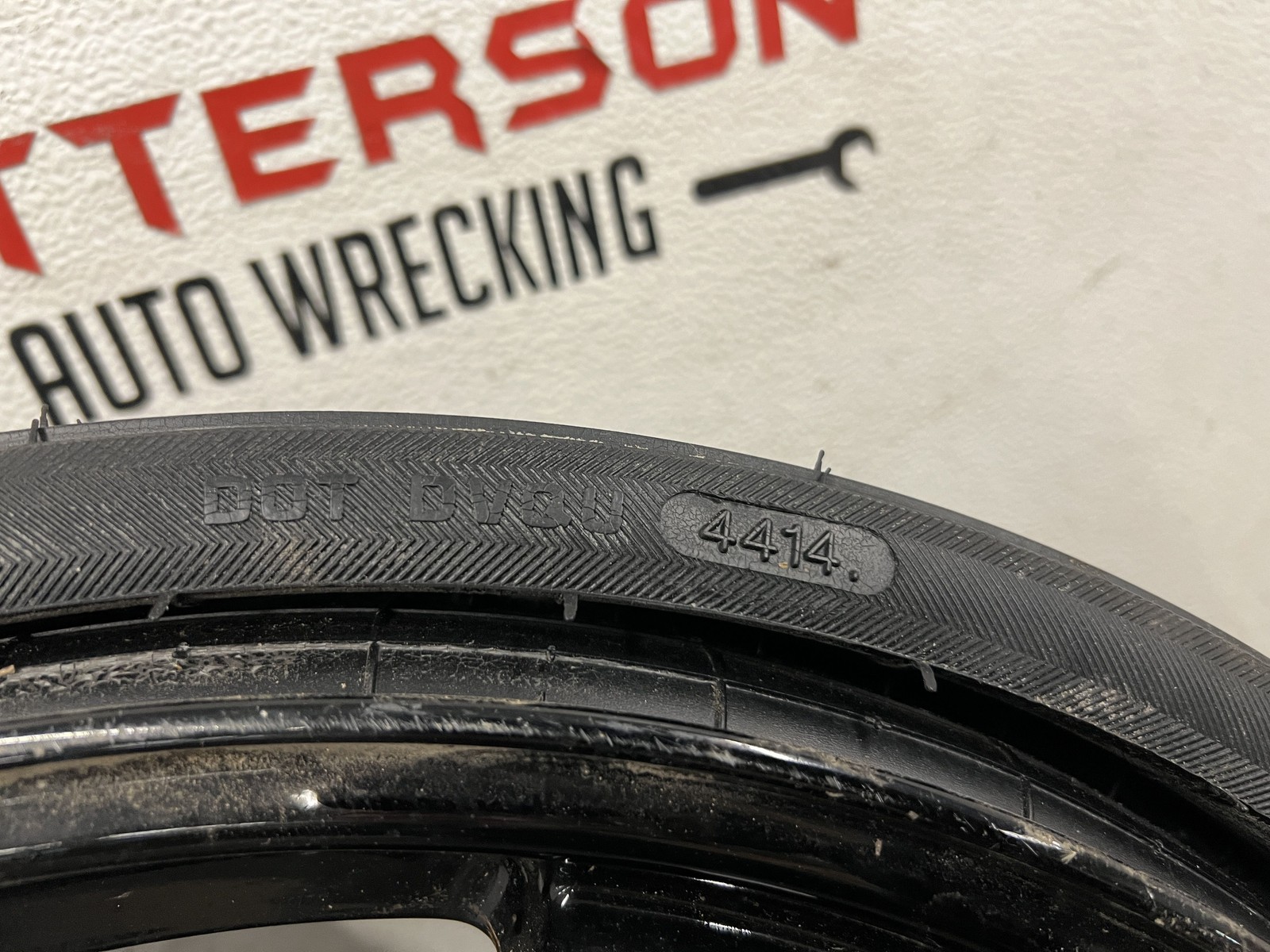 14-19 MASERATI GHIBLI MINI EMERGENCY SPACE SAVER SPARE WHEEL & TIRE, 175/55-18