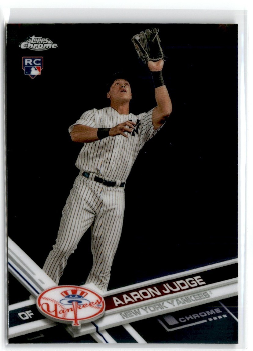 2017 TOPPS CHROME AARON JUDGE RC NEW YORK YANKEES #169