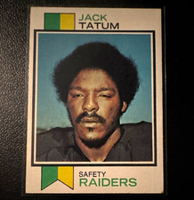 Topps 1973 Jack Tatum Oakland Raiders #288 NFL Football Card Vintage Rookie. rookie card picture