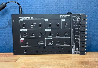 Moog Werkstatt-EXP-01 Analog Synthesizer Kit, with CV Expansion board Working