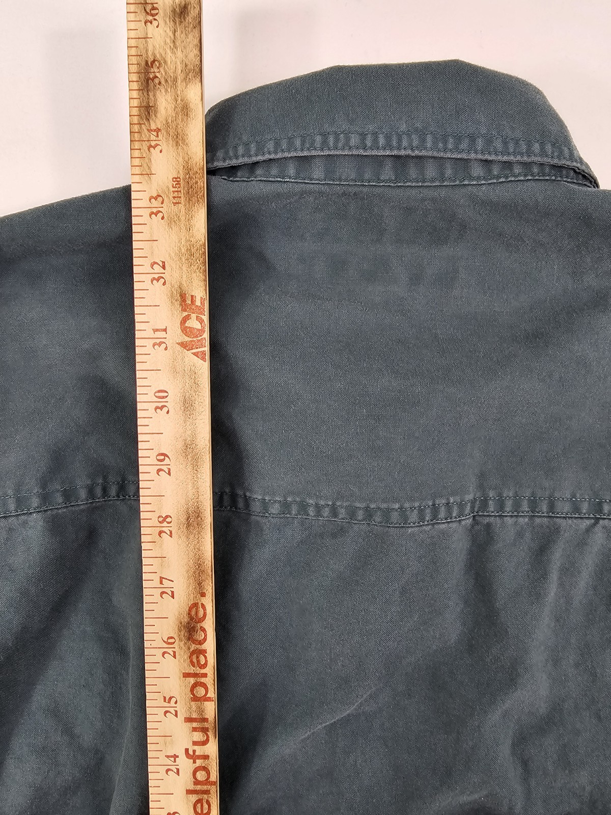 VINTAGE Columbia Quilted Shooting Shirt Men's 2XL Green Khaki Hunting 90s AM7090 image 9