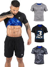 Sauna Shirt for Men - Heat Trapping Sweat Vest, Sauna Suit for Men, Compression