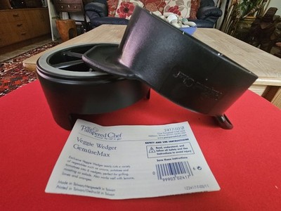 Pampered Chef Veggie Wedger Kartoffelkeile Apfel Obst Schneider - NEU und UNBENUTZT B