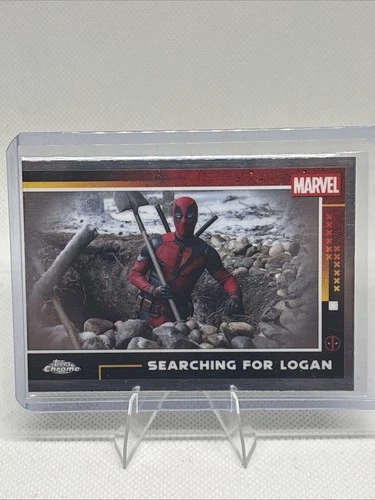 2025 Topps Chrome Deadpool &amp; Wolverine Searching For Logan #48 Marvel