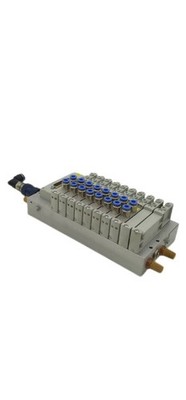 Festo valve connection with multi-pole or fieldbus interface valve terminal
