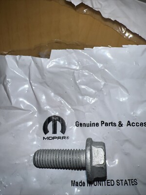 Genuine Mopar Hex Flange Head Bolt 6104197AA , Qty . Discount !