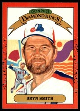 1990 Donruss Diamond Kings #25 Bryn Smith Montreal Expos