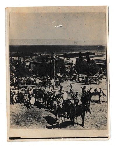 SEA OF GALILEE, AN ORIGINAL (?) PHOTO, ABOUT 1925 - 第 1/2 張圖片