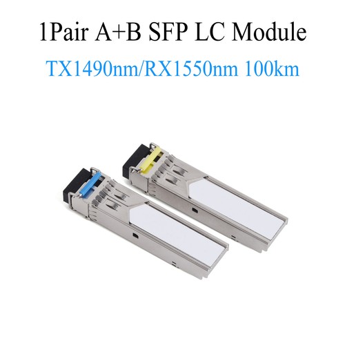 1 Pair Gigabit Fiber SFP Module 1000M LC 1.25G Single Mode A+B Fiber Module - Picture 19 of 19