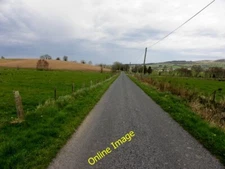 Photo 6x4 Leglands Road Bellway Heading NNW at Tullymuck c2014