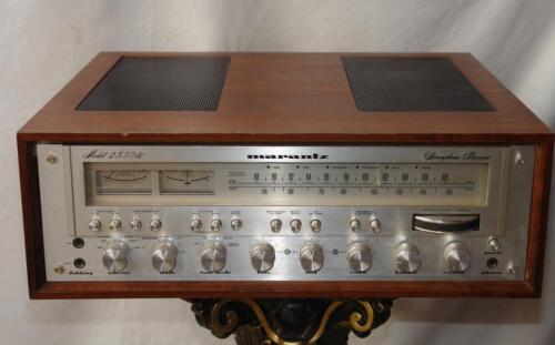 Audiophiler Marantz 2330 B Stereophonic Receiver mit Woodcase Holz Gehäuse - Bild 1 von 3