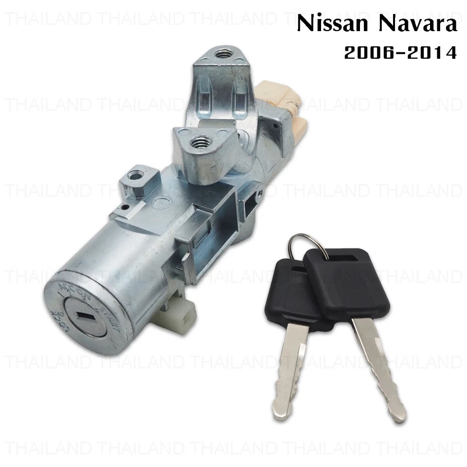 For Nissan Navara D40 2006 - '14 Ignition Switch Starter + Keys Steering - image 4 of 4