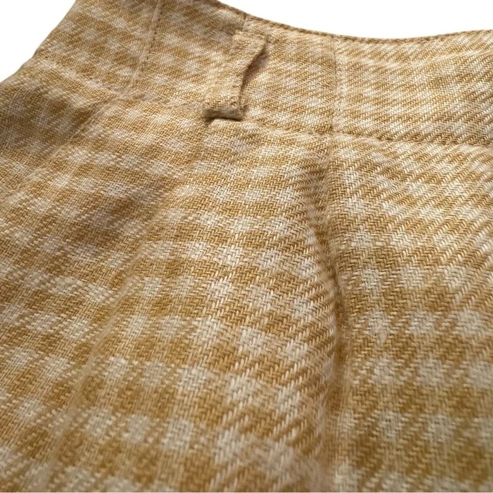 Falda lápiz ESCADA Margaretha Ley guinga a cuadros lana pata de gallo seda cachemir Foto 4 de 4