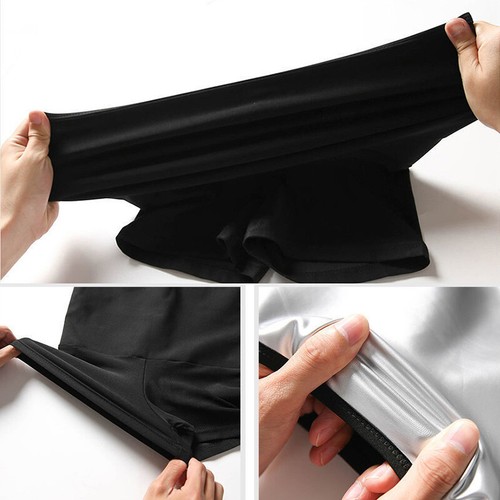 Pantaloni Dimagranti Da Donna A Vita Alta Per La Sudorazione Sauna Body ☆ - Zdjęcie 15 z 20