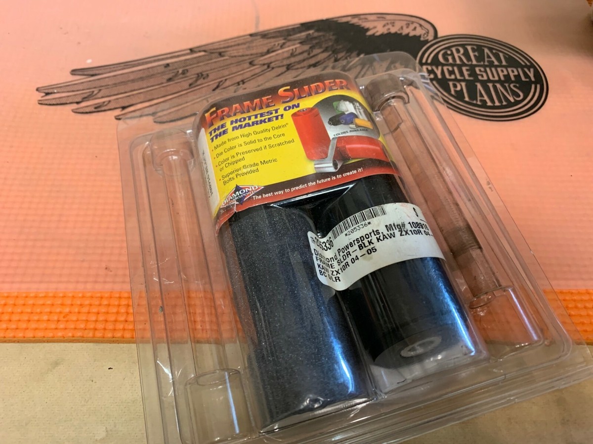 Diamond Motorsports Frame Sliders for Kawasaki MISSING BOLTS
