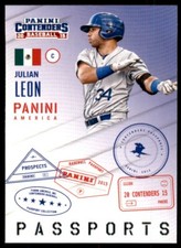 2015 Panini Contenders Passports Julian Leon Los Angeles Dodgers #11