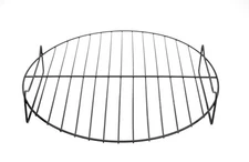 Curtis Stone Steamer Insert,Black Metal,Round,2 Handles/Legs, 12.1"d x 2.3"h