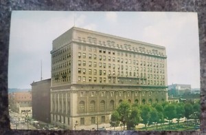 💥Cincinnati OH-Ohio, The Cincinnati Club, Piatt Park,Vintage Postcard