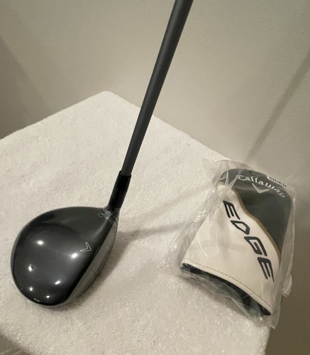 New-Callaway Edge 3 Wood R Flex Graphite Shaft, Headcover, Black Rubber Grip - Picture 3 of 6