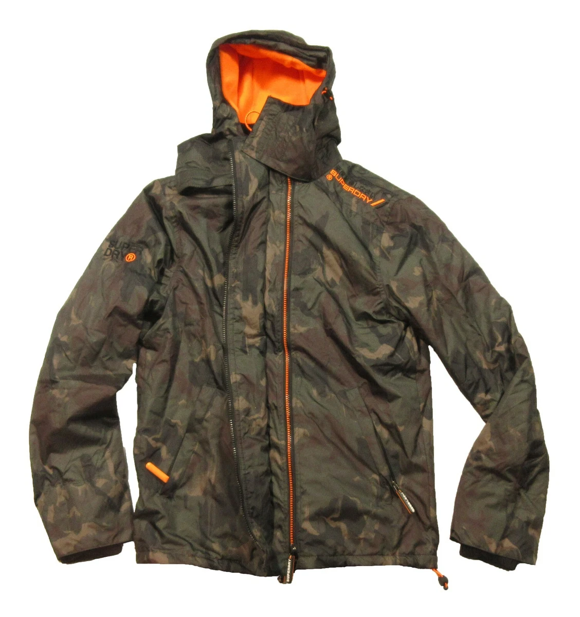 Superdry Men s Camo Blur Orange Arctic Hood Windcheater Jacket