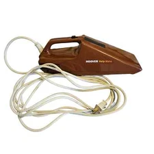 Vintage Hoover help mate hand held vacuum. Working!
